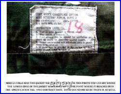 Vietnam War Usaf Flight Party Suit Nkp Thai Made & Erdl Tropical Jacket Lot Of 2