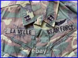 Vietnam War Usaf Flight Party Suit Nkp Thai Made & Erdl Tropical Jacket Lot Of 2