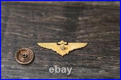Vintage 10k Us Navy-marine Pilot Pin