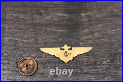 Vintage 10k Us Navy-marine Pilot Pin