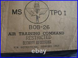Vintage 1951Training Project Outlines RESTRICTED U. S Air Force Military Aviation