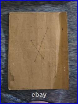 Vintage 1951Training Project Outlines RESTRICTED U. S Air Force Military Aviation