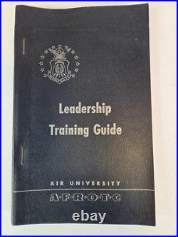 Vintage 1953 USAF AFROTC Leadership Training Guide
