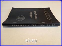 Vintage 1953 USAF AFROTC Leadership Training Guide