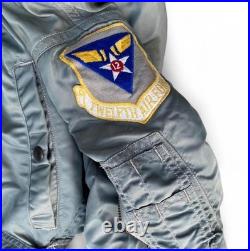 Vintage 1958 United States military flying Air Force rayon wool suit CWU-I/P