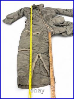 Vintage 1958 United States military flying Air Force rayon wool suit CWU-I/P