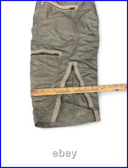 Vintage 1958 United States military flying Air Force rayon wool suit CWU-I/P