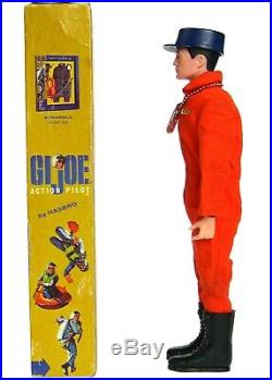 Vintage 1964 Original GI Joe Hasbro USAF Air Force Action Pilot Figure withBox NM