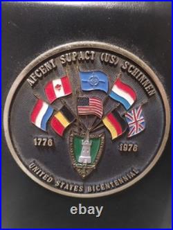 Vintage 1976 US AIR FORCE CENTRAL (AFCENT) personal Journal Ultra Rare! Unused