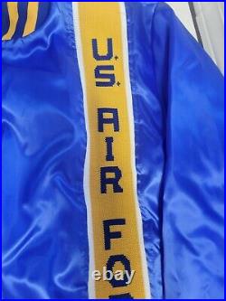 Vintage 1980s US Air Force Satin Snap Button