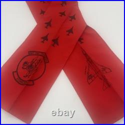 Vintage 307th Tactical Fighter Squadron Stingers F-4 Phantom USAF Pilot Scarf