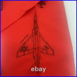 Vintage 307th Tactical Fighter Squadron Stingers F-4 Phantom USAF Pilot Scarf