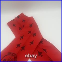 Vintage 307th Tactical Fighter Squadron Stingers F-4 Phantom USAF Pilot Scarf