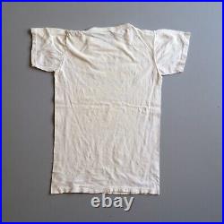 Vintage 40s 50s Single Stitch T Shirt Sampson Air Force Base New York Military