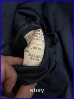 Vintage 50s-60s US Air Force Enlisted Blue Wool Service Uniform Jacket & Pants Vintage 50s-60s US Air Force Enlisted Blue Wool Service Uniform Jacket & Pants