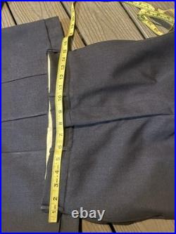 Vintage 50s-60s US Air Force Enlisted Blue Wool Service Uniform Jacket & Pants Vintage 50s-60s US Air Force Enlisted Blue Wool Service Uniform Jacket & Pants