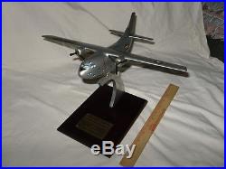 Vintage'50s USAF Fairchild C-123 Assault Transport Metal Desktop Model Airplane