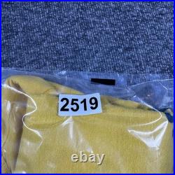 Vintage 60s US Air Force Shirt Adult Medium Yellow Short Sleeve Russell Southern