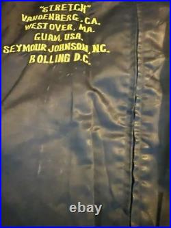 Vintage 80s 70s Air Force Military Windbreaker Jacket Embroidery Eagles Rare