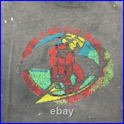 Vintage 80s AFOSI Air Force Military Faded Distressed Graphic T-Shirt Size XL