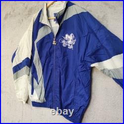 Vintage 90s NCAA Starter United States Air Force Pullover Full Zip Jacket Sz Med