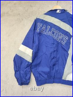 Vintage 90s NCAA Starter United States Air Force Pullover Full Zip Jacket Sz Med