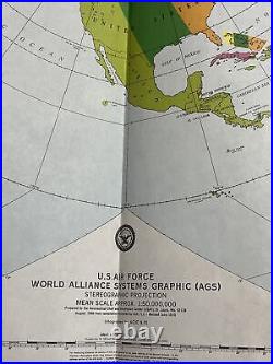 Vintage Air Force Charts Lot Of 19 1947 1966 Economic Political Climatic