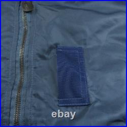 Vintage Air Force Jacket Mens Large Blue L 2A Flyers Intermediate Weintraub