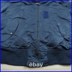 Vintage Air Force Jacket Mens Large Blue L 2A Flyers Intermediate Weintraub