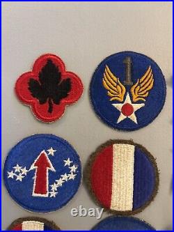 Vintage Assorted CIVIL AIR PATROL Uniform Pins Patches Buttons Dog Tag WWII