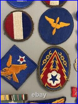 Vintage Assorted CIVIL AIR PATROL Uniform Pins Patches Buttons Dog Tag WWII