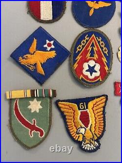 Vintage Assorted CIVIL AIR PATROL Uniform Pins Patches Buttons Dog Tag WWII