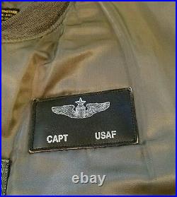 Vintage Avirex Bomber MA 1 Air Force USAF Jacket Men XL