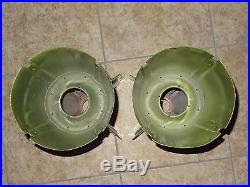Vintage Bomb Torpedo Tail Sections Steampunk Conical Bomb Fin Assembly Military