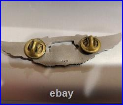 Vintage CAF Ghost Squadron US Commemorative Air Force Medal Wings Pin 1939 1945