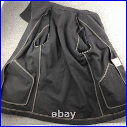 Vintage Cadet Parka Black Wool Size M-L United States Air Force Academy