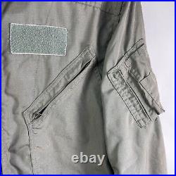 Vintage Civil Air Patrol Olive Green Jumpsuit Coverall Military Air Force Size L