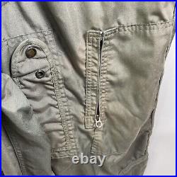Vintage Civil Air Patrol Olive Green Jumpsuit Coverall Military Air Force Size L