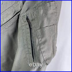 Vintage Civil Air Patrol Olive Green Jumpsuit Coverall Military Air Force Size L
