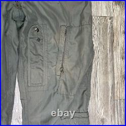 Vintage Civil Air Patrol Olive Green Jumpsuit Coverall Military Air Force Size L