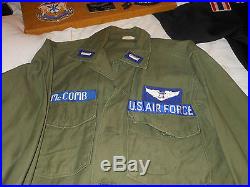 Vintage Collection USAF Veitnam Bomber F111 Coveralls Jacket Patches VGUC