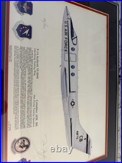 Vintage Framed US Air Force 48th Flying Training Squadron T-1A Jayhawk 498/500