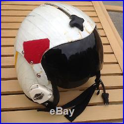 Vintage Gentex Flight Helmet HGU-33/P Navy USAF Camo cover