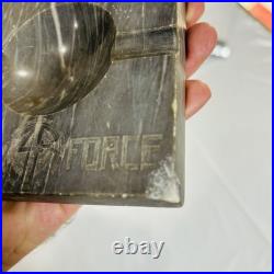 Vintage Italy 1944 WWII USAAF 15th Air Force Ashtray Etched Marble Relief