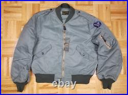 Vintage Korean War Usaf Us Air Force L-2b Flight Bomber Jacket Sz Large