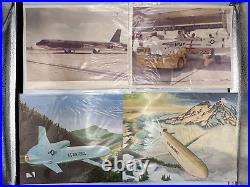 Vintage Lot of 13 USAF Cruise Missile Items Photos Concept Art Document