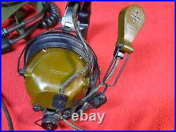 Vintage Military Astrocom Headset H-161D/U with toggle vietnam Era + FREE GIFT