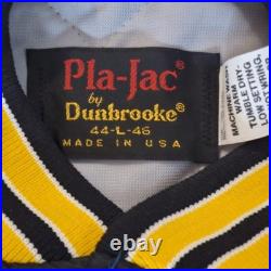Vintage Military Bomber Jacket Pla-Jac By Dunbrooke Alaska 54th Fighter Squad Lg
