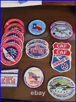 Vintage Military CAF patches, stickers and pins, message me to split any out