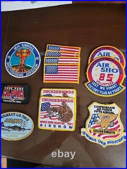 Vintage Military CAF patches, stickers and pins, message me to split any out